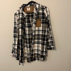 Marley lily plaid shirt